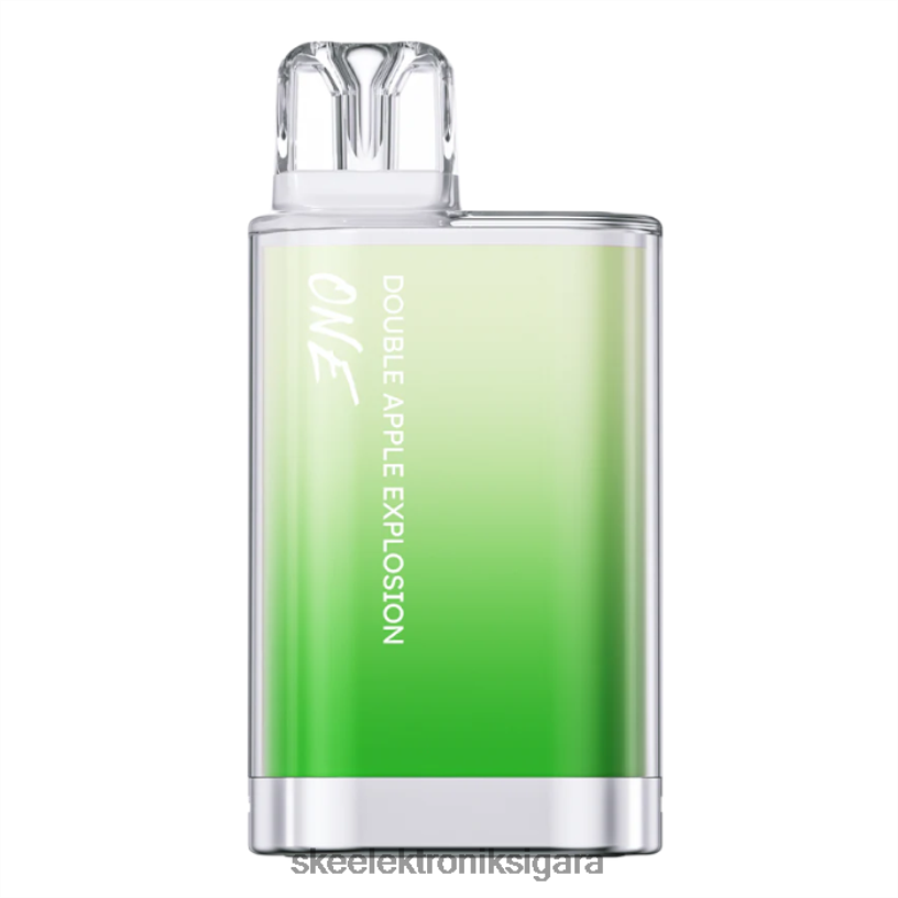 çift ​​elma patlaması SKE Amare Crystal One tek kullanımlık elektronik sigara 46NP461 | SKE Vape Review