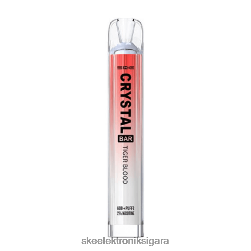 kaplan kanı SKE Crystal Bar tek kullanımlık elektronik sigara 46NP483 | SKE Vape Juice