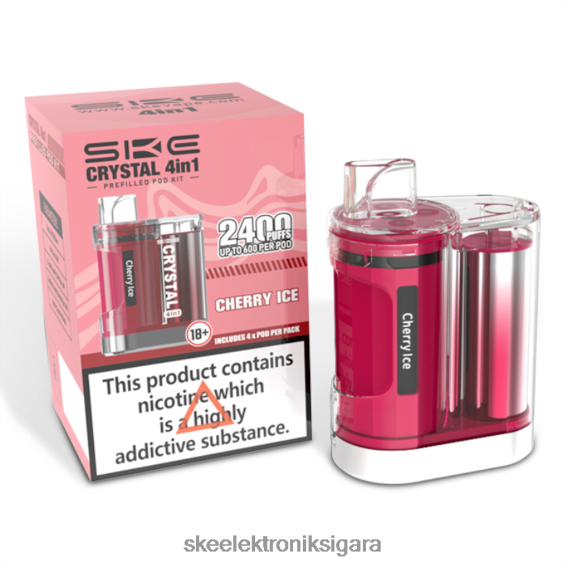 kiraz buzu SKE Crystal 4 in 1 2400 kapsül kiti 46NP499 | Best SKE Flavours