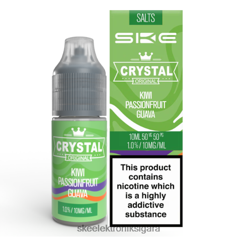 kivi çarkıfelek meyvesi guava SKE Crystal güzel tuz 46NP4115 | SKE Vape Review