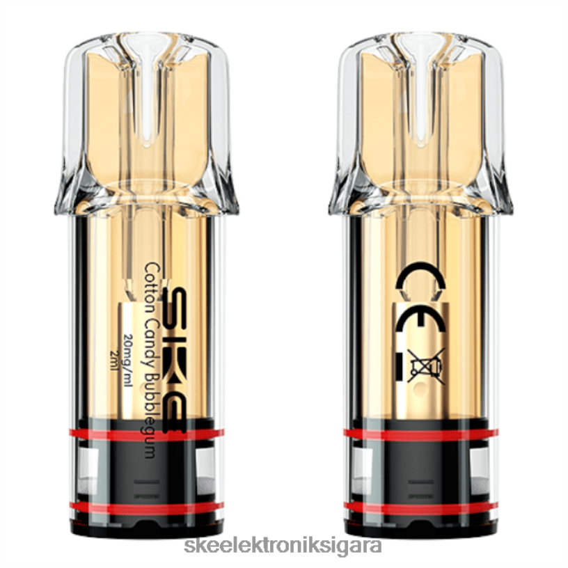 pamuk şekeri balonlu sakız SKE Crystal Plus e-sigara kapsülleri 46NP411 | SKE Vape Juice