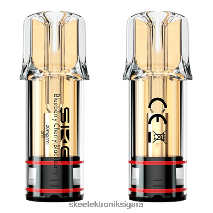 yaban mersini kiraz böğürtlen SKE Crystal Plus e-sigara kapsülleri 46NP4108 | Best SKE Flavours