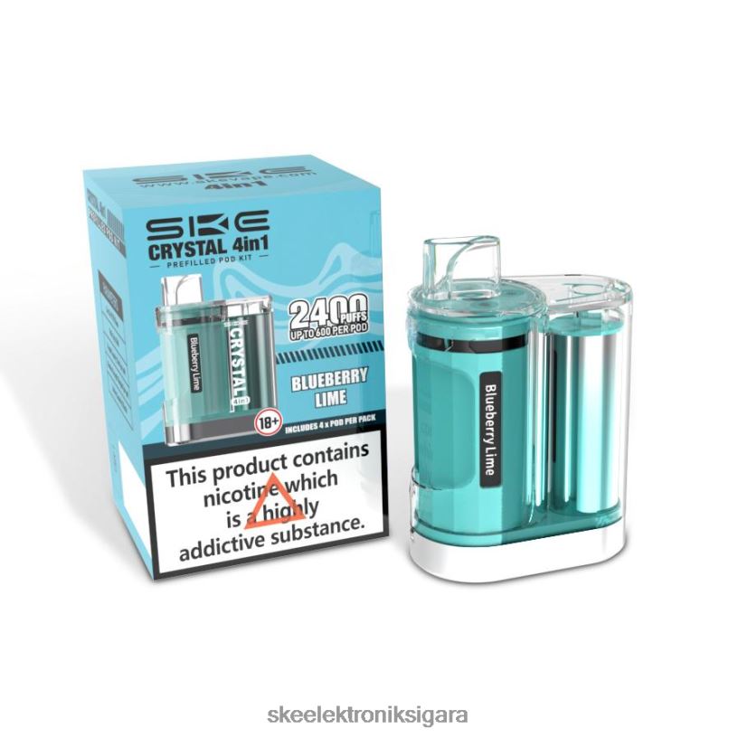 yaban mersini limonu SKE Crystal 4 in 1 2400 kapsül kiti 46NP46 | SKE Vape Shop