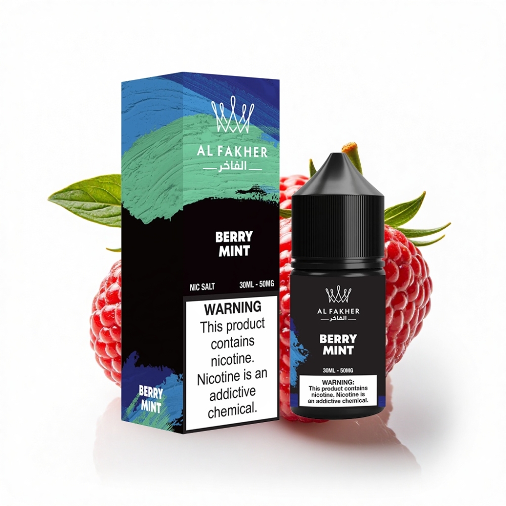 AL Fakher Nicotine Salt E-Liquid 30ml 50MG Meyve Naneli