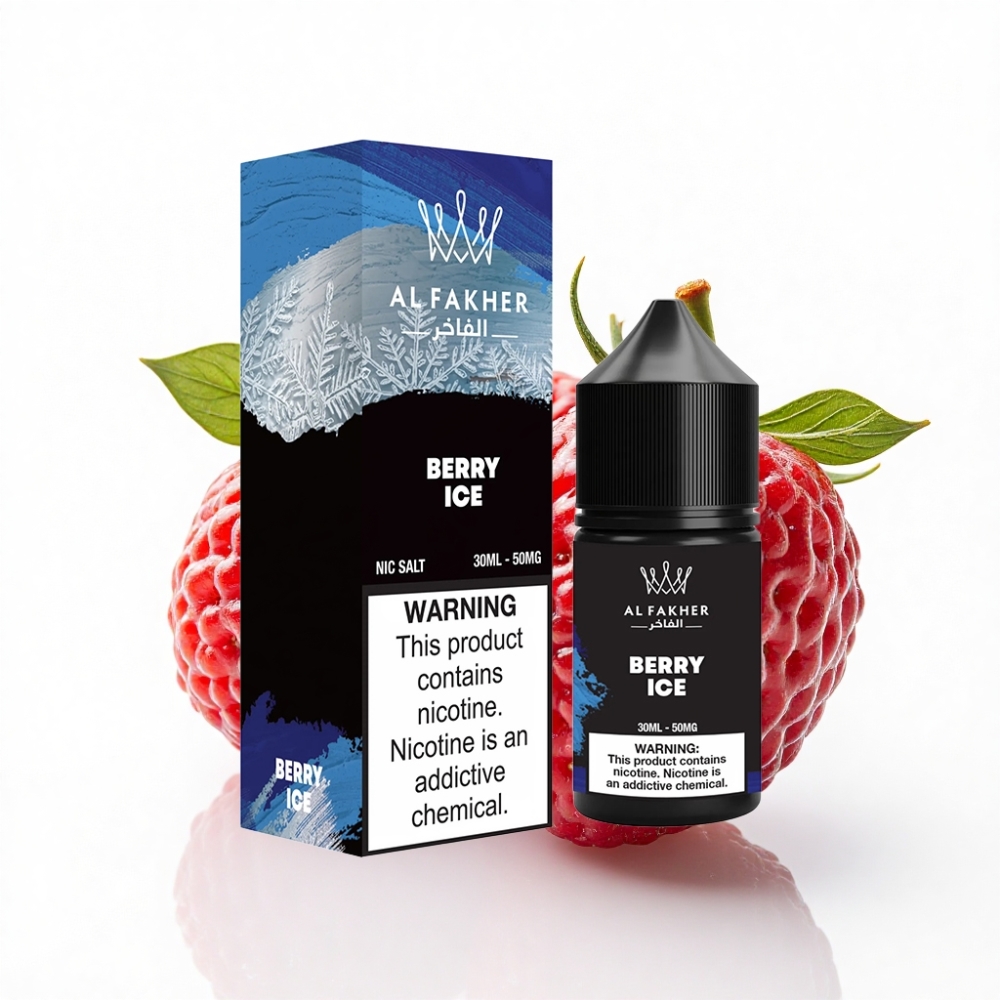 AL Fakher Nicotine Salt E-Liquid 30ml 50mg Meyve Buzu Pod Kit Uyumlu