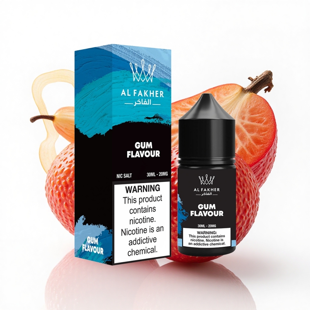 AL Fakher Nicotine Salt E-Liquid 30ml Sakız Aromalı 20mg