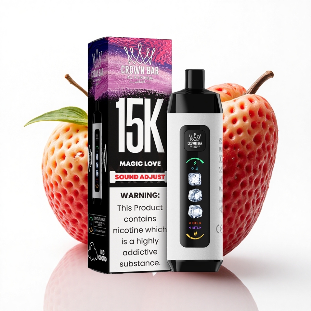 Al Fakher 15k Ice Adjust Clouds 15000 Puff 22ml Mesh Coil Sihirli Aşk