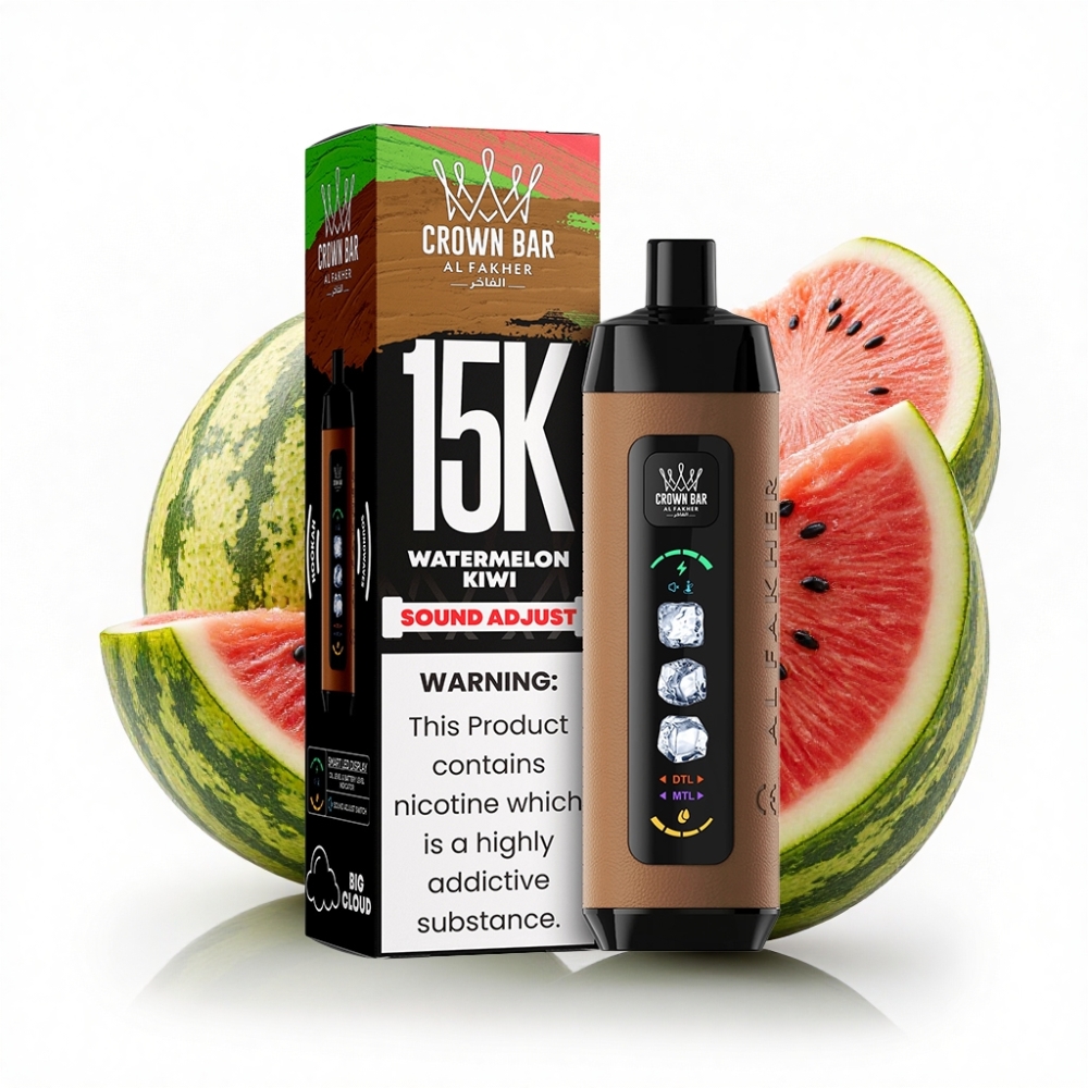 Al Fakher Ice Adjust Clouds 15k Mesh Coil Karpuz Kivi