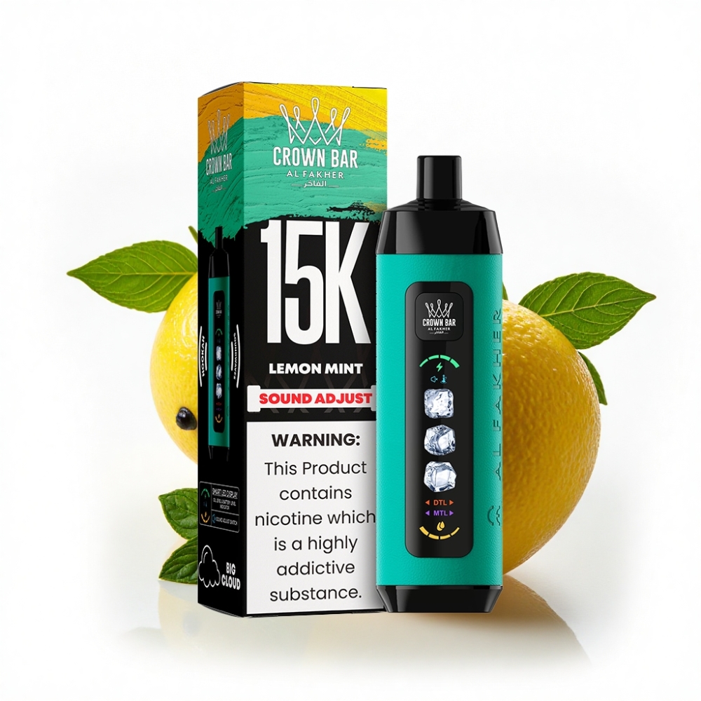 Al Fakher Ice Adjust Clouds 15k Puff LED Display Limon Nane