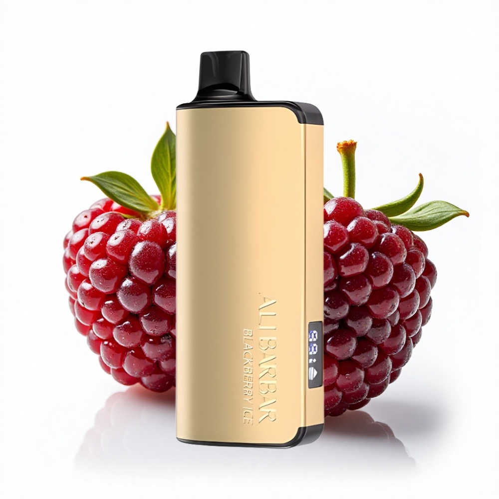 Alibarbar Ingot 9000 Puffs 22ml 2350mAh Böğürtlen Buz