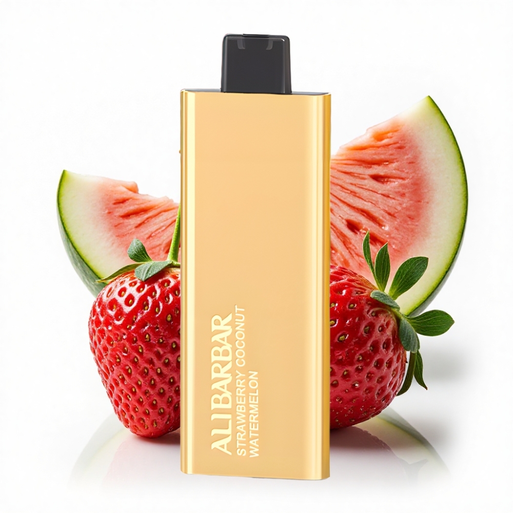 Alibarbar Pandora 7000 Puff Çilek Hindistan Cevizi Karpuz Aromalı 17ml Disposable Vape
