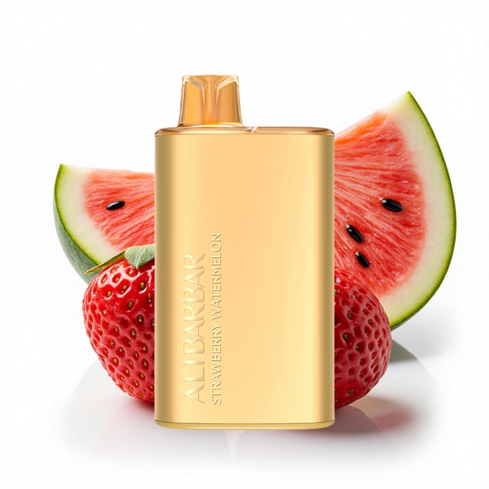 Alibarbar Rich 8000 Puffs 20ml Çilek Karpuz Aromalı Disposable Vape