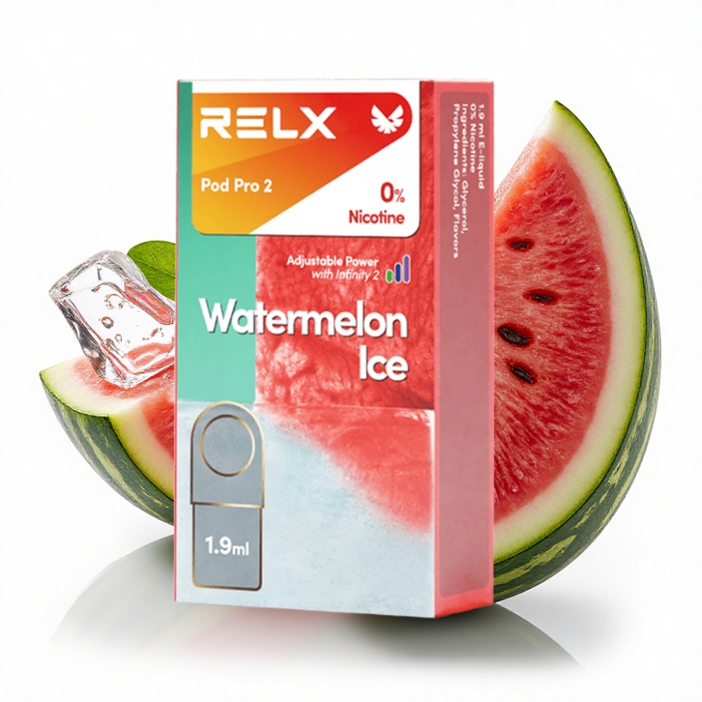 RELX Pod Pro 2 600 Puff 0% Nikotin 1.9ml Karpuz Buzlu