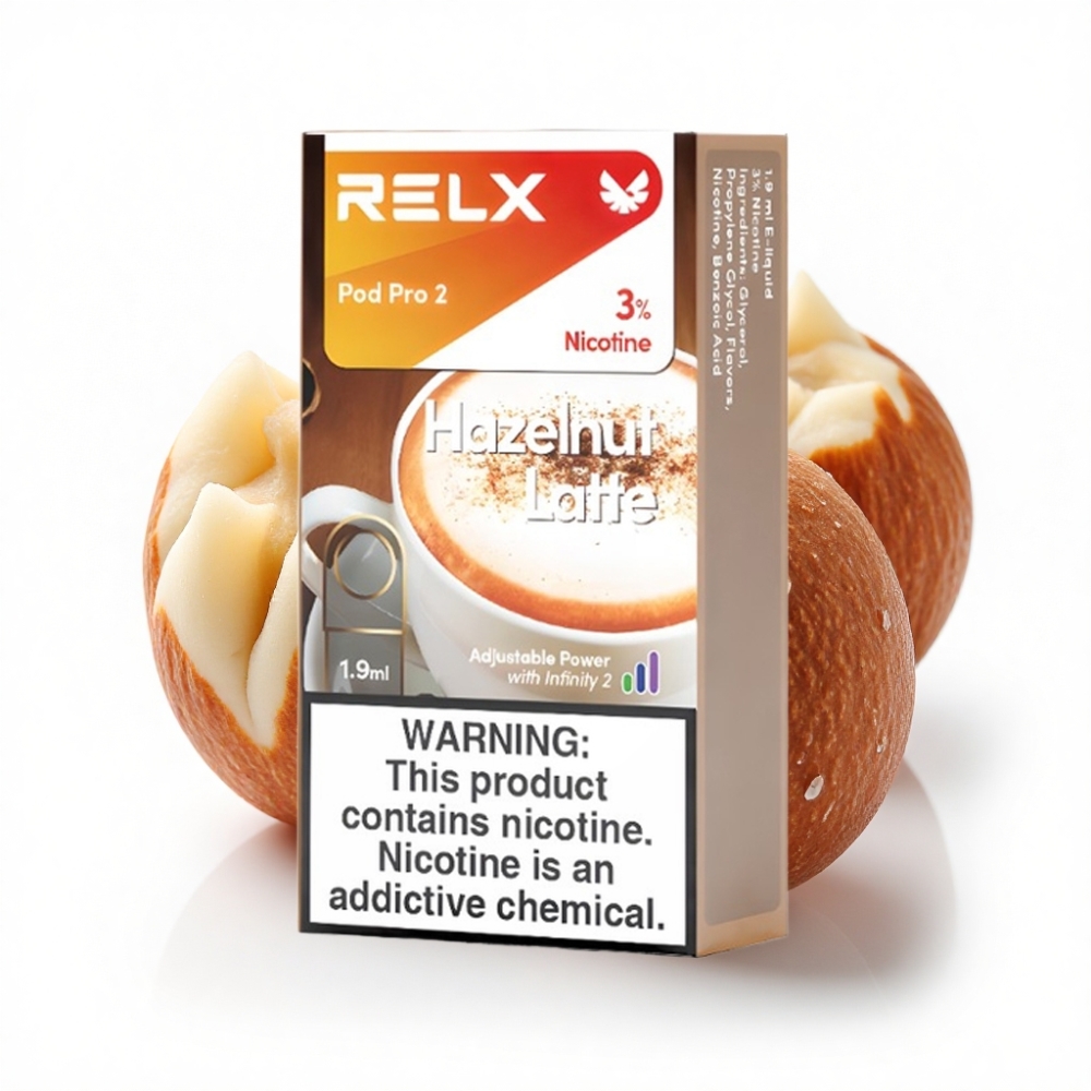 RELX Pod Pro 2 600 Puff 3% Nikotin 1.9ml Fındıklı Latte