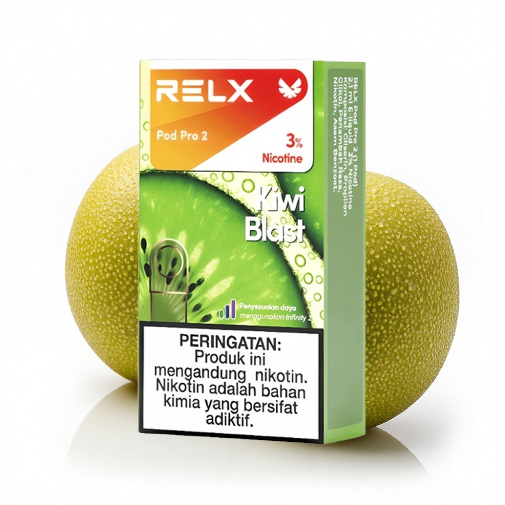 RELX Pod Pro 2 600 Puff 3% Nikotin 1.9ml Kivi Patlaması