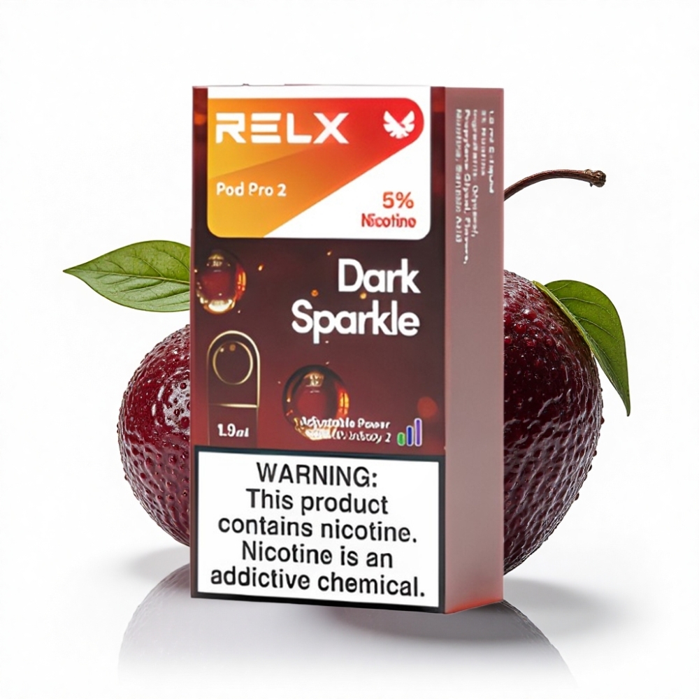 RELX Pod Pro 2 600 Puff 5% Nikotin 1.9ml Karanlık Pırıltı
