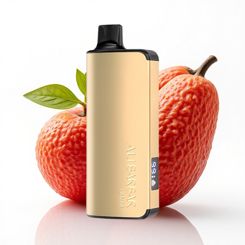 Turkey bulk wholesale Alibarbar Ingot 9000 Puffs 22ml Fanta LED Display