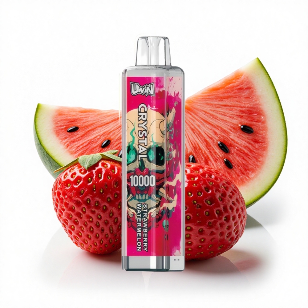 Turkey bulk wholesale UWIN Crystal 10000 Puff Çilek Kavunlu 18ml RGB