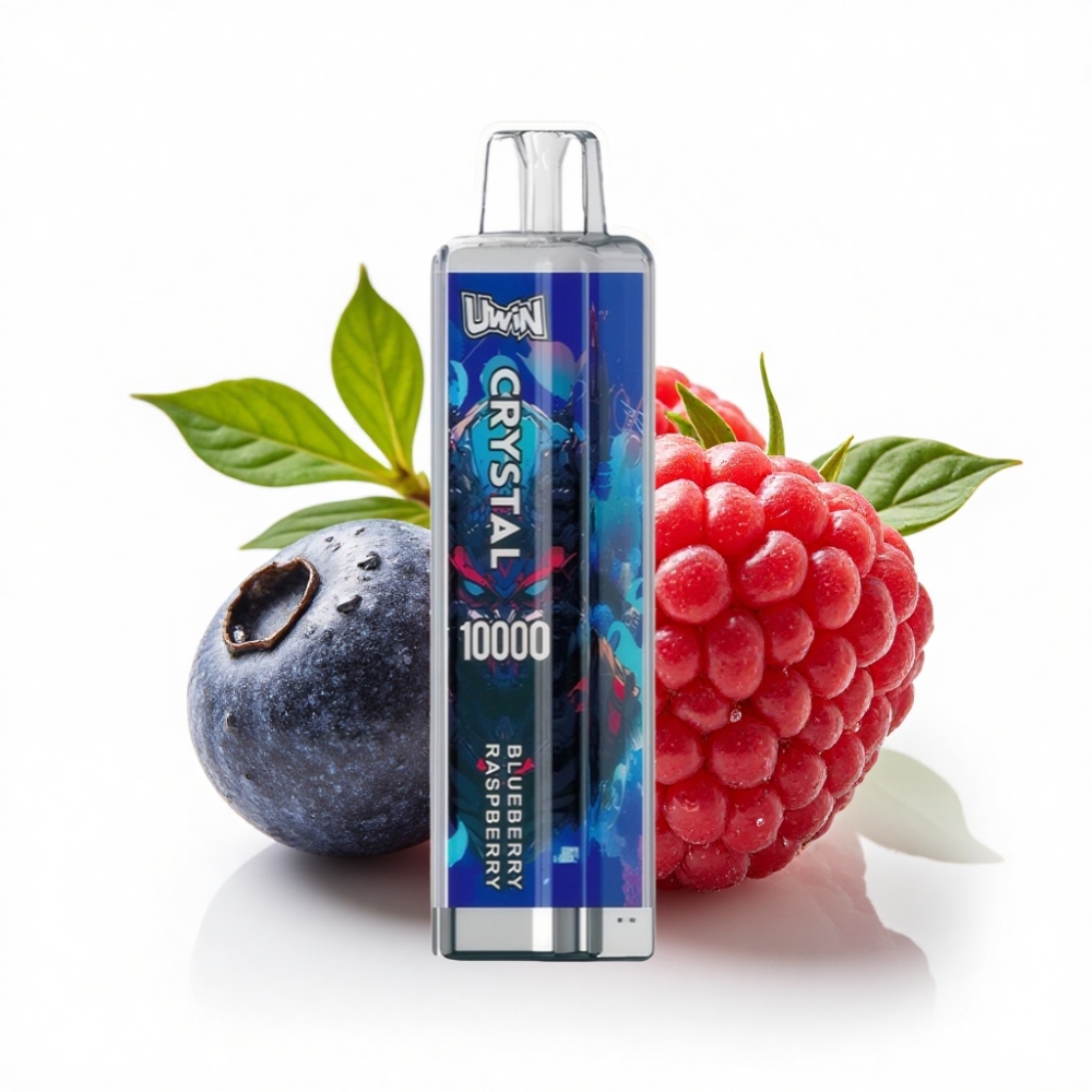 UWIN Crystal 10000 Puff Type-C Hızlı Şarj Ahududu Yabanmersini