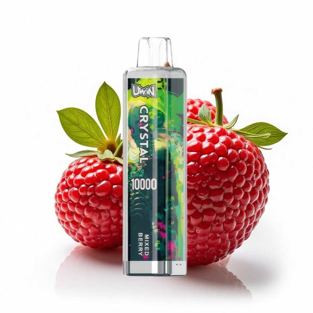 UWIN Crystal 10000 Puffs 18ml Karışık Meyve RGB Işık
