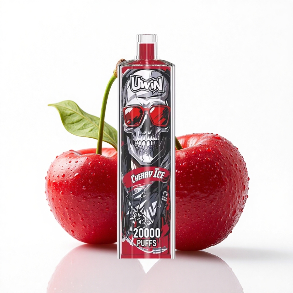 Uwin Shisha Hookah Crystal 20000 Puffs 22ml Cherry Ice Type-C