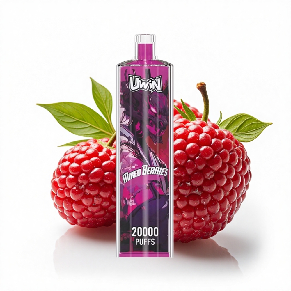 Uwin Shisha Hookah Crystal 20000 Puffs 22ml Karışık Meyveler Type-C