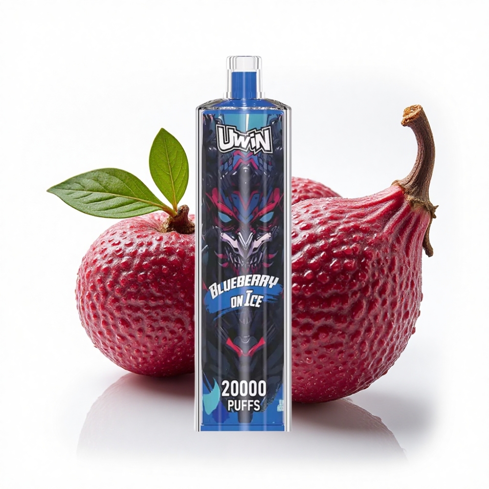 Uwin Shisha Hookah Crystal 20000 Puffs Blue Buz DTL Mesh Coil Type-C