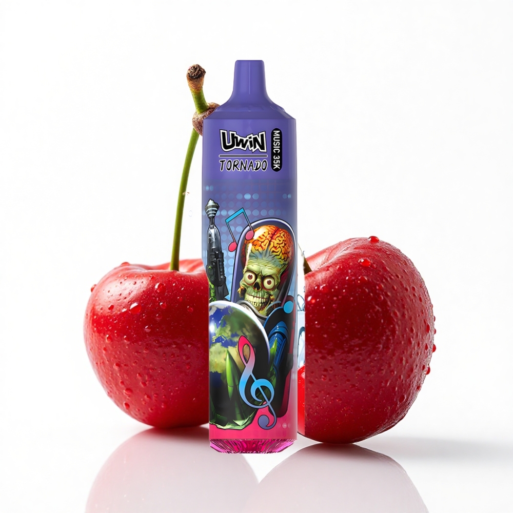 Uwin Tornado 35K Music 600mAh Cherry Cola Disposable Vape