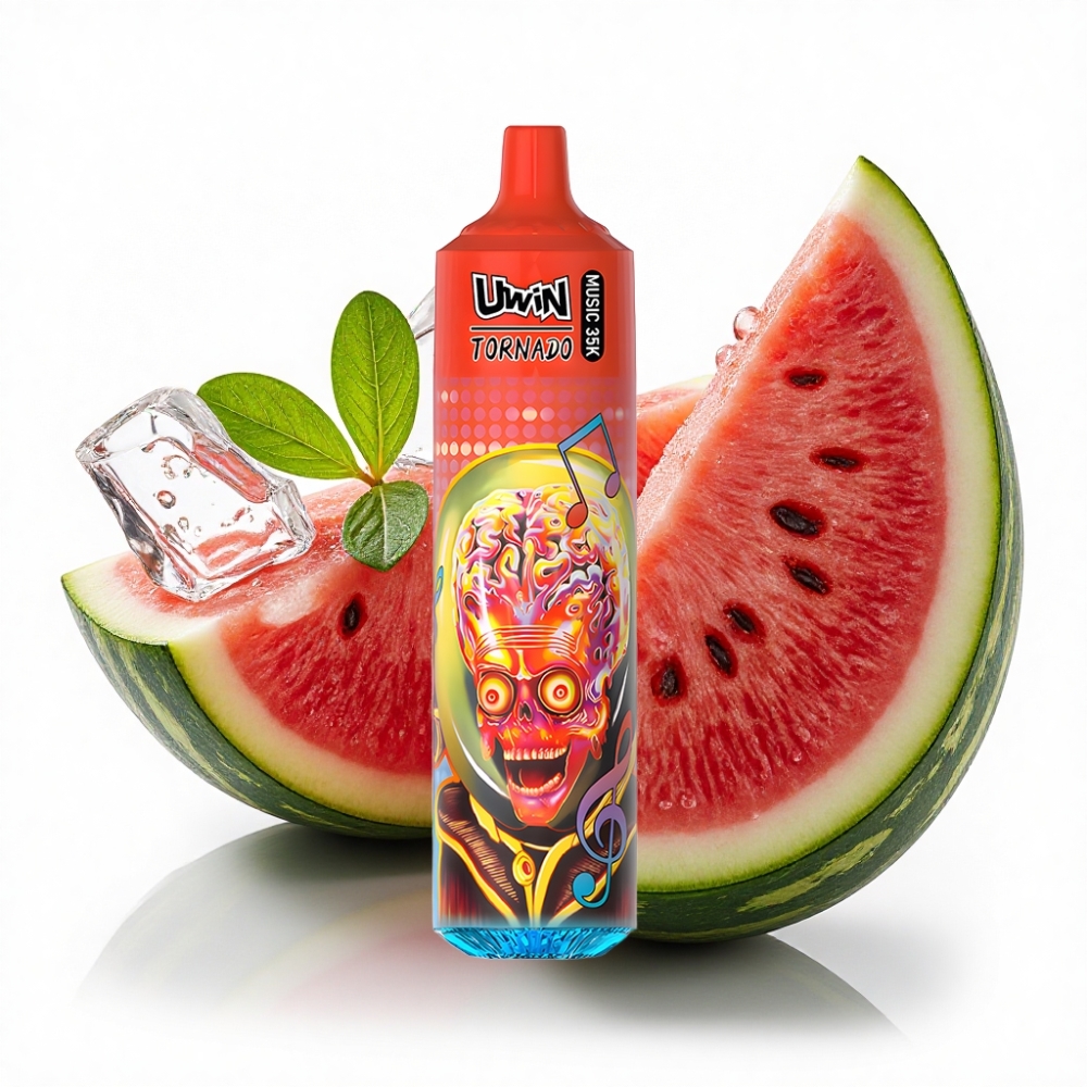 Uwin Tornado 35K Music 600mAh Karpuz Buz Disposable Vape
