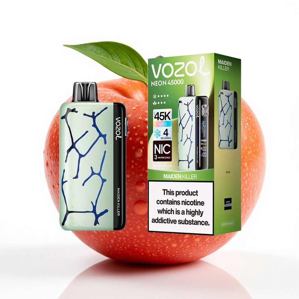 Vozol Neon 45K 45000 Puff Ayarlanabilir Hava Akışı Bakire Avcısı