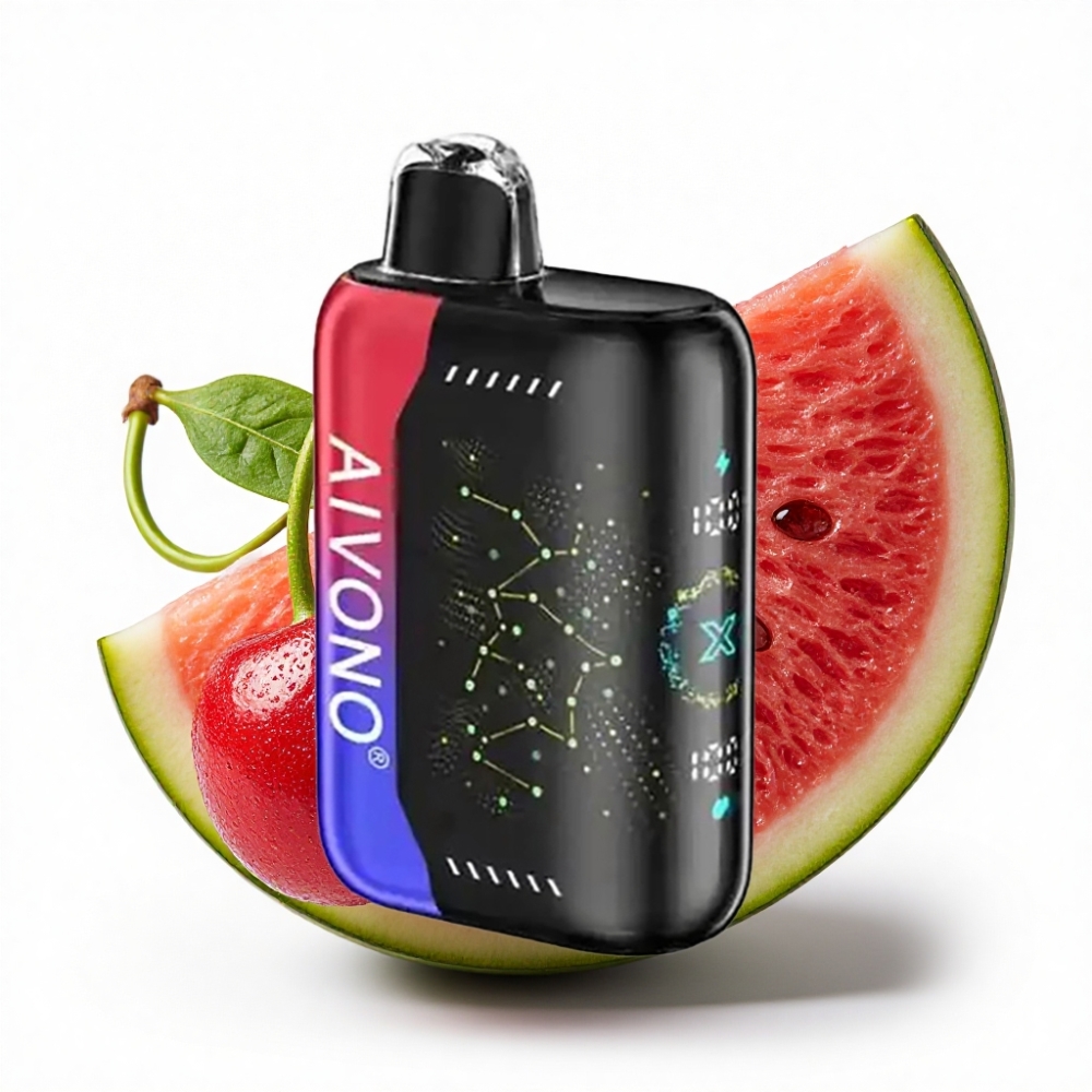 Aivono AIM BOOM 25000 Puffs 28ml Buzlu Karpuz Kiraz
