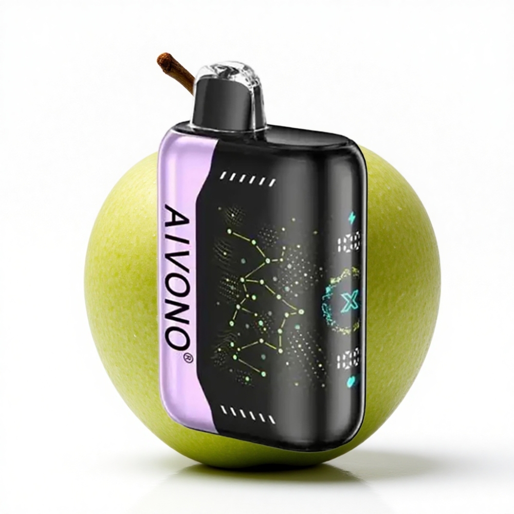 Aivono AIM BOOM 25000 Puffs Yeşil Elma Üzüm 28ml 650mAh