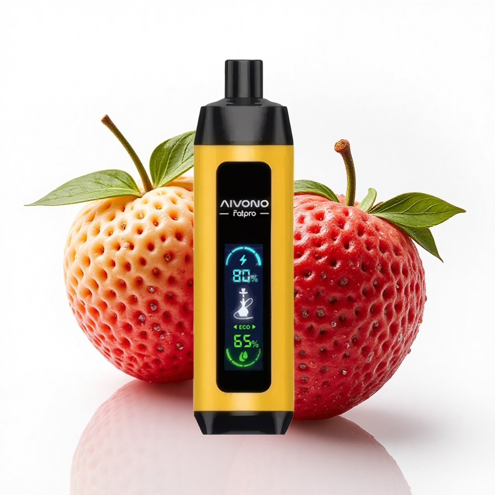 Aivono AIM FATPRO 22000 Puffs 28ml Lush Ice Şeftali-Nane 5% Nikotin