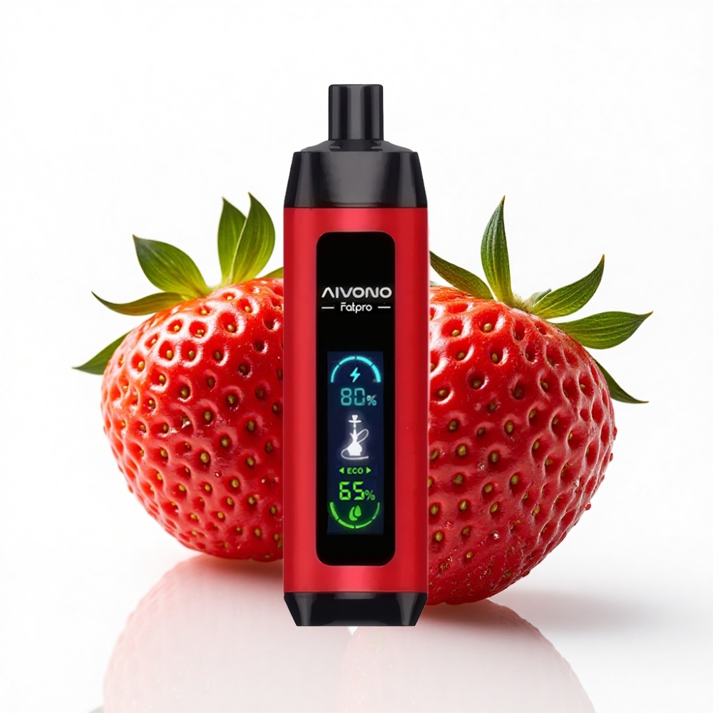 Aivono AIM FATPRO 22000 Puffs Çilek Punch 28ml 600mAh