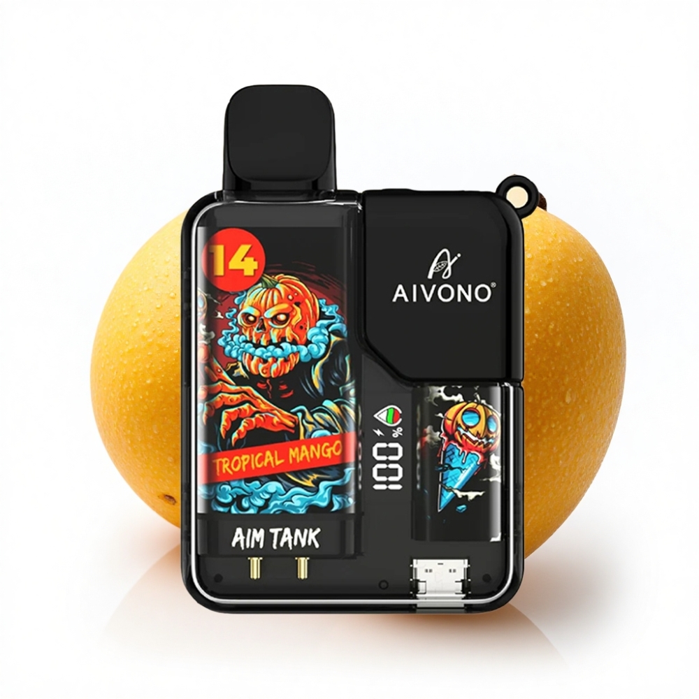 Aivono AIM-TANK 9500 Puff 18ml Tropikal Mango LCD Display