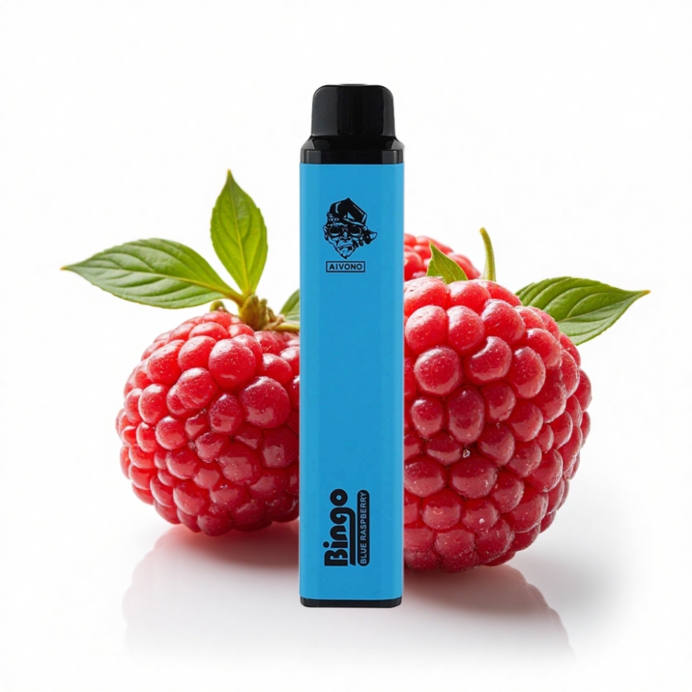 Aivono Aim Bingo 4000 Puffs Mavi Ahududu 1000mAh Şarj Edilebilir