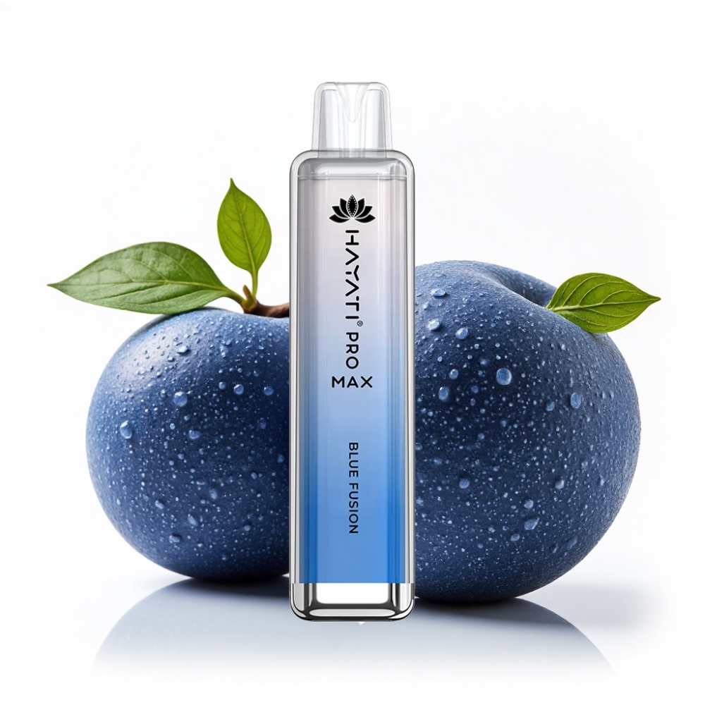 Hayati Pro Max 4000 Puff Çift 1.1 Ohm Mesh Bobin Mavi Füzyon