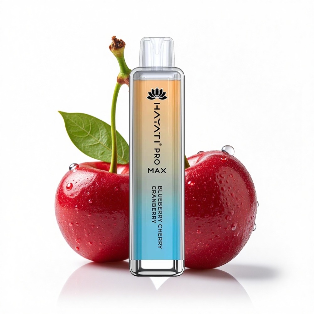Hayati Pro Max 4000 Puff Çilek Vişne Yaban Mersini LED Işık Şarjlı