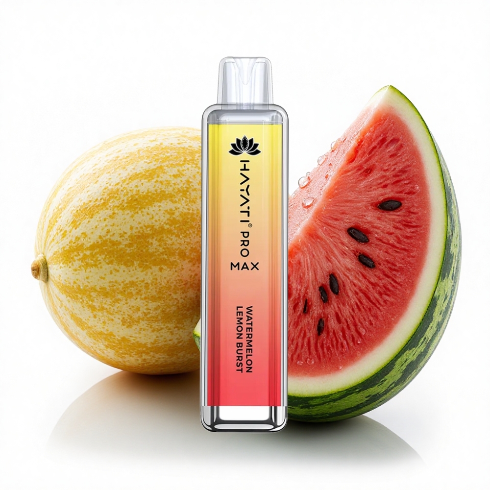 Hayati Pro Max 4000 Puffs Disposable Vape Karpuz Limon Patlaması 1400mAh