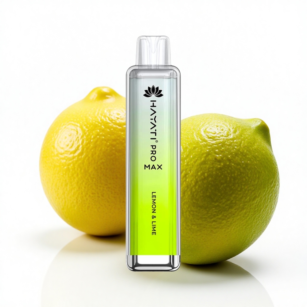Hayati Pro Max 4000 Puffs Limon & Lime Crystal LED Şarj Edilebilir
