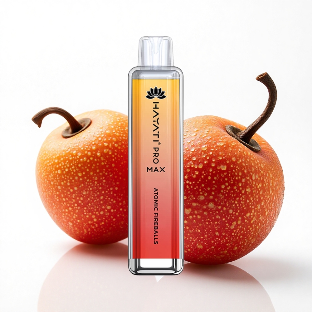 Hayati Pro Max 4000 Puffs Çift 1.1 Ohm Mesh Coil Ateş Topu Aromalı Disposable Vape