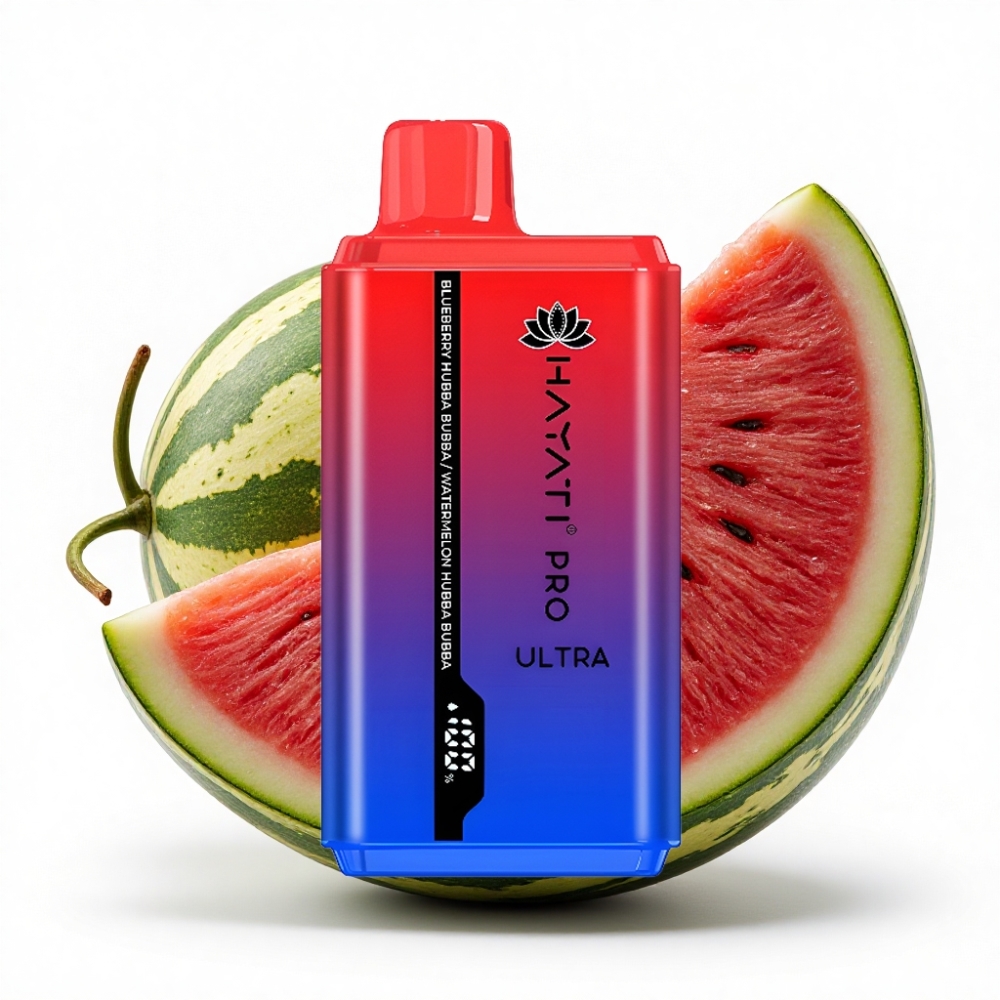 Hayati Pro Ultra 15000 Puff 2×12ml Yaban Mersini Hubba Bubba Karpuz Hubba Bubba