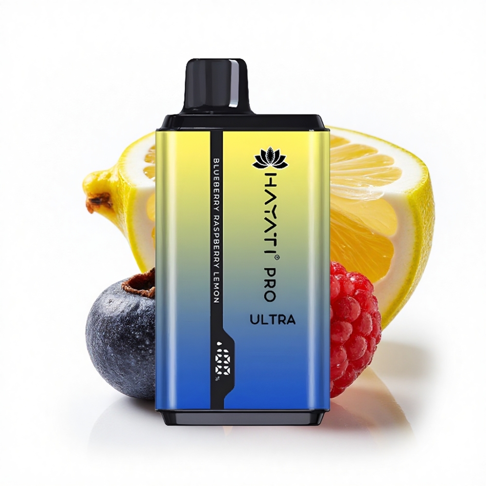 Hayati Pro Ultra 15000 Puff 850mAh Böğürtlen Ahududu Limon