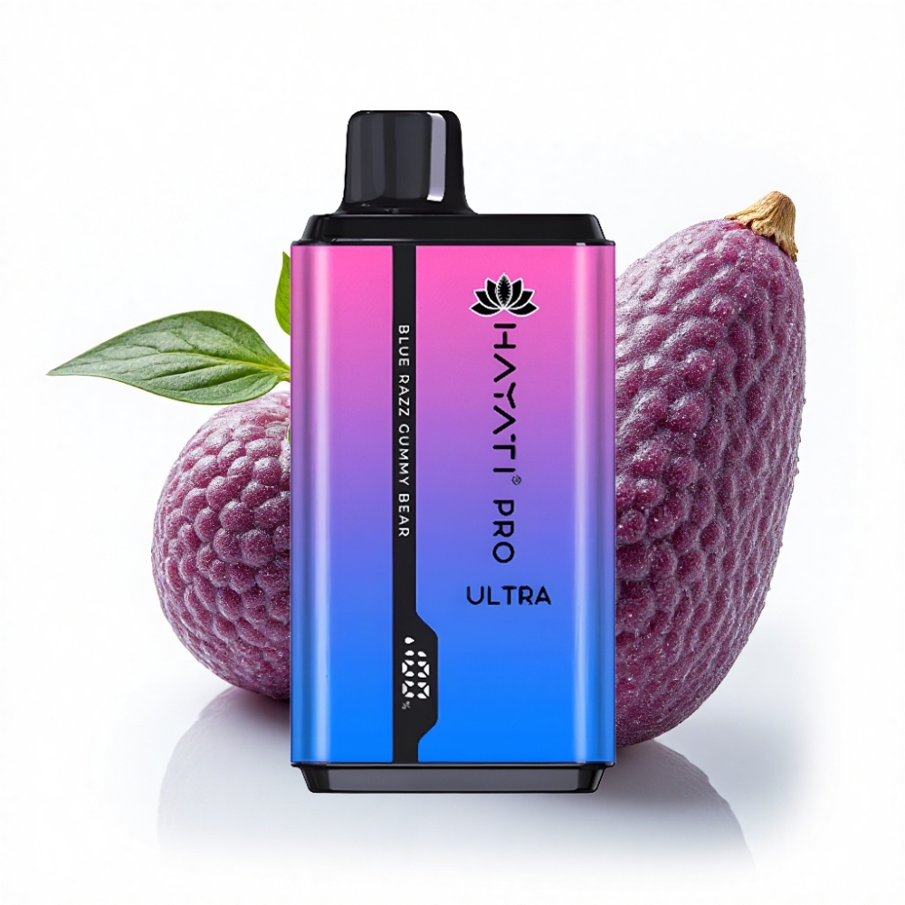 Hayati Pro Ultra 15000 Puff 850mAh Mavi Ahudulu Sakızlı Ayı