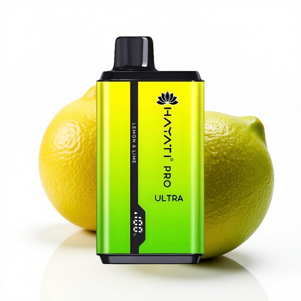 Hayati Pro Ultra 15000 Puff Limon & Lime Aromalı 2×12ml