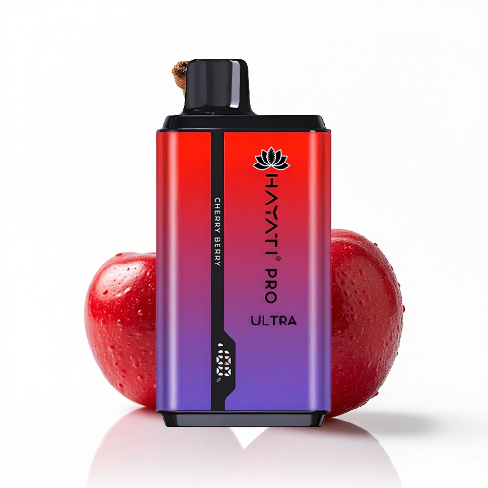Hayati Pro Ultra 15000 Puff Vişne Böğürtlen Aromalı 2×12ml 2% Nikotin