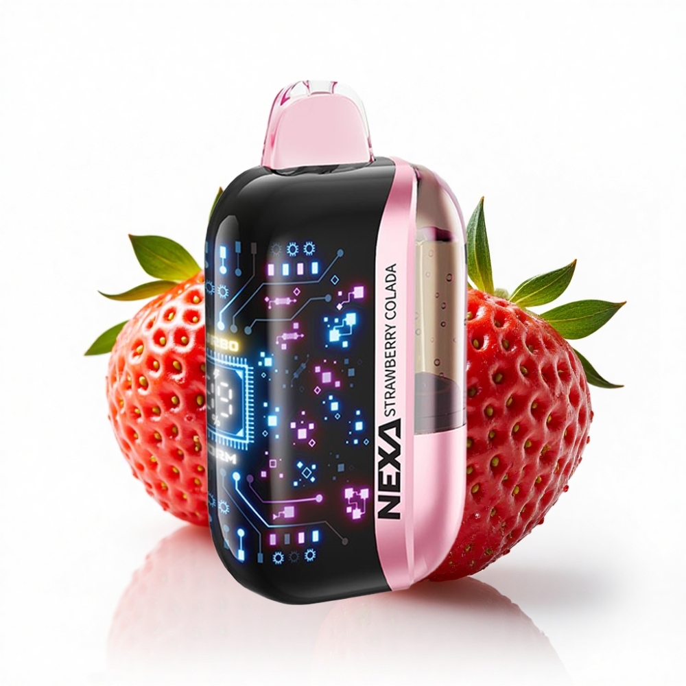 NEXA Ultra 50000 Puff 20ml 800mAh Çilek Kolada Disposable Vape