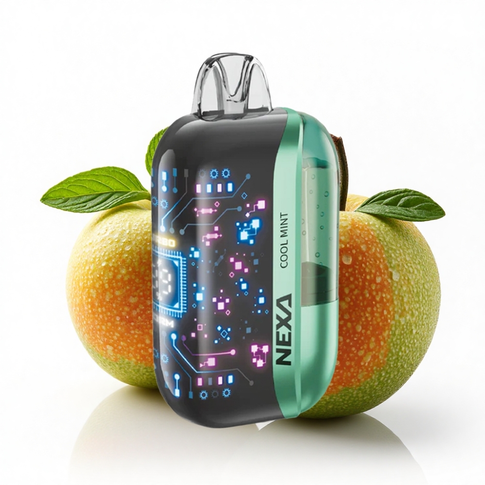 NEXA Ultra 50K Disposable Vape 20ml Serin Naneli Display Ekran